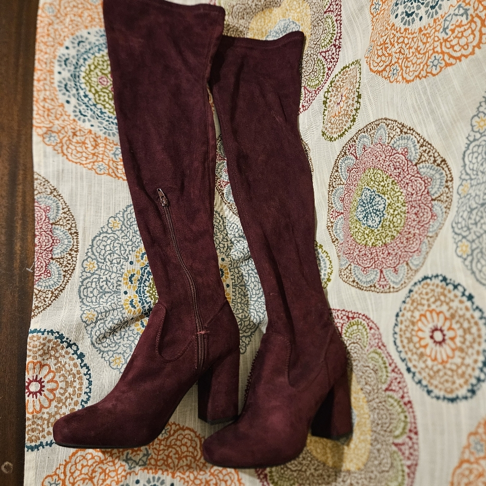 Carlos By Carlos Santana Over the Knee Boots 8.5 - Picture 3 of 5